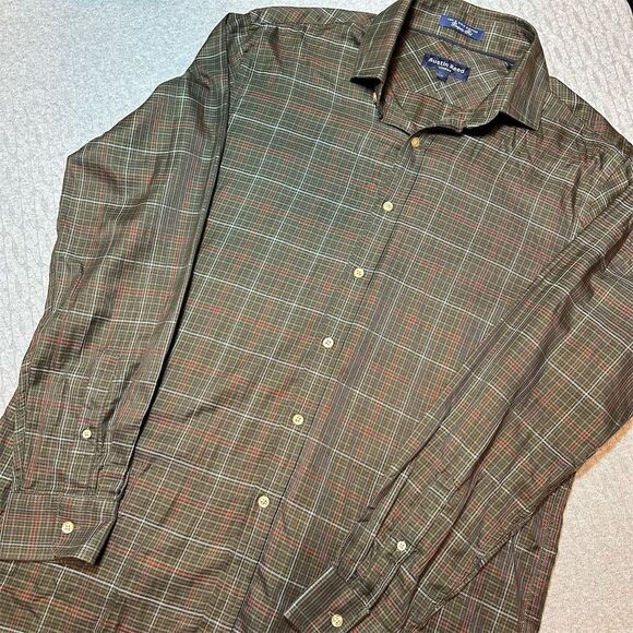 Austin Reed Men's Long Sleeve Plaid Button-Up Shirt Size L Multicolor Casual - Picture 2 of 7